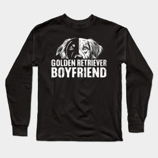 Golden Retriever Boyfriend Long Sleeve T-Shirt